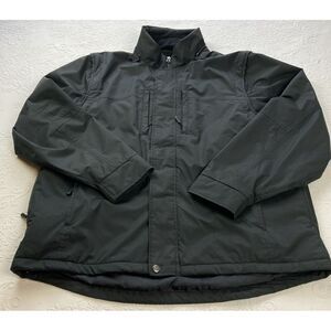 ScotteVest Vest Jacket Men XL Black Tec Convertible Zip Off Sleeves Compartments